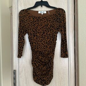 Diane Von Furstenberg Cheetah Blouse